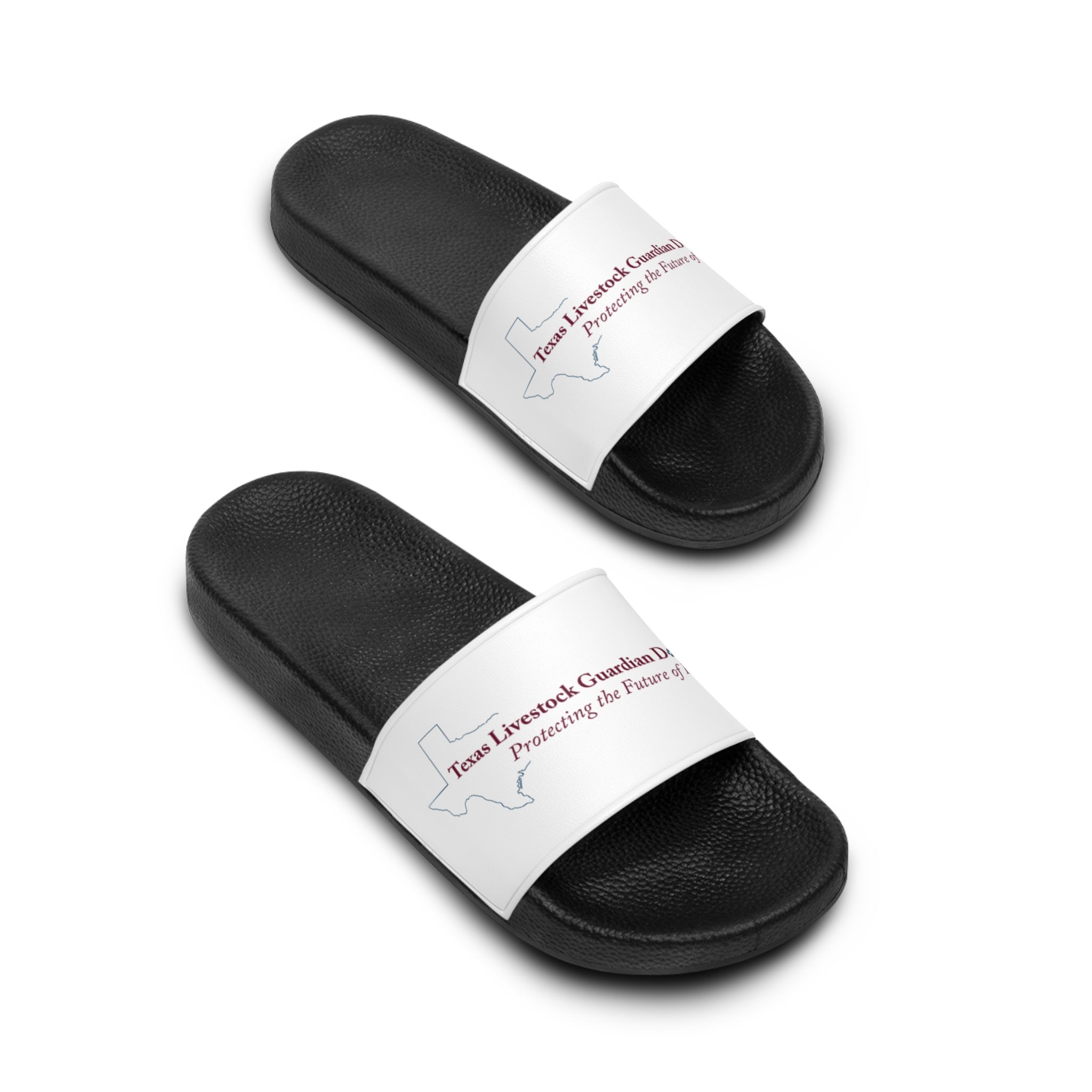 Texas Livestock Guardian Slide Sandals — Men's Pool & Beach Slides